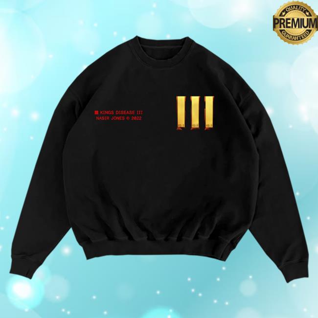 Official Nasir Jones Shop Nas Merch 20Th KDIII Crew neck Nasirjones