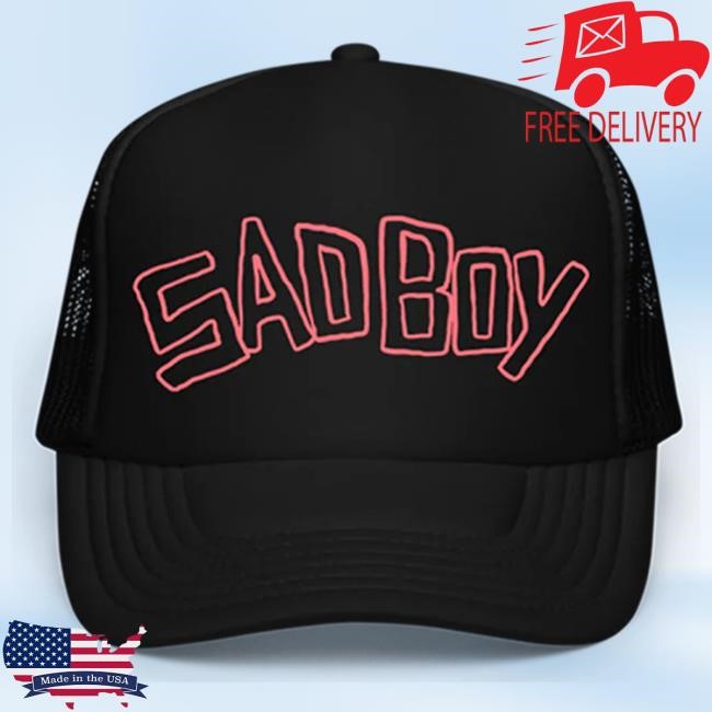 Official Machine Gun Kelly Merch Store Sadboy Trucker Hat - Machine Gun Kelly