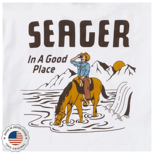Official Seager Clothing Store Shop Seager In A Good Place Tee White Seagerco