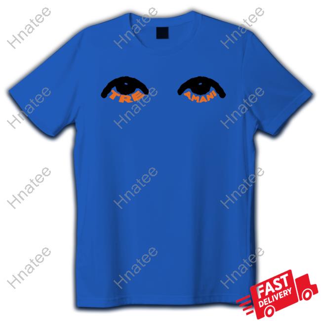 Tre Ami Eyes Tee Shirt Official Lost Kids Forever Merch Tre Ami Eyes Mushroom T-Shirt