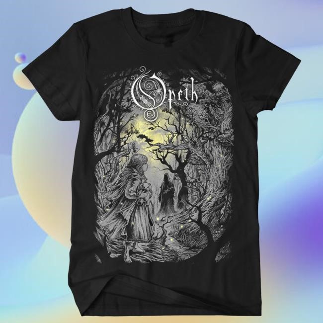 Official Opeth Merch Opeth - 'Death Whispered A Lullaby' Unisex Premium Shirt New