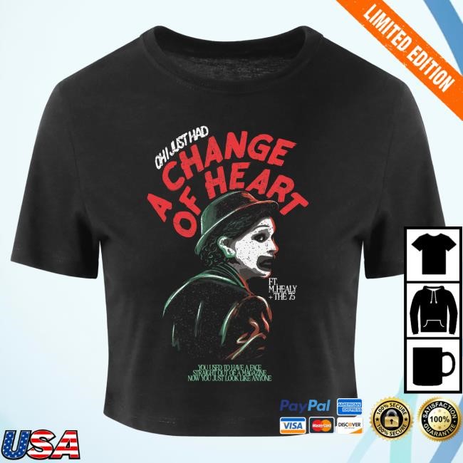 Official Day Of The Moon Store Spooky 75 A Change Of Heart Crop T Shirt