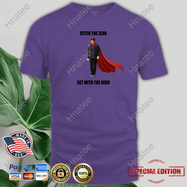 Boys Media Network Shop Ditch The Zero Get With The Hero Hoodie