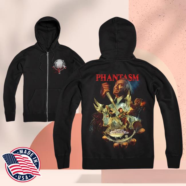 Official Cavity Colors Phantasm: Now You Die - Zip Up Sweater