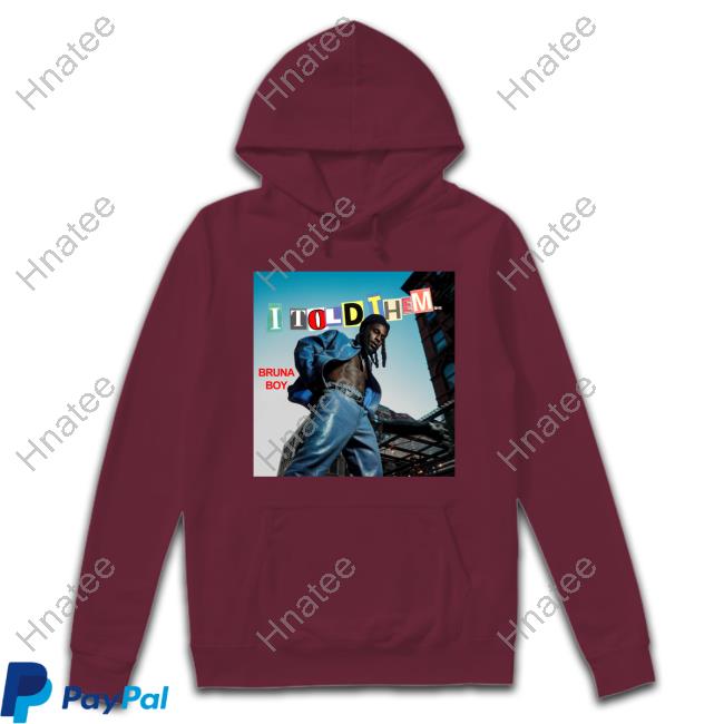 Burna Boy I Told Them...Album Shirt