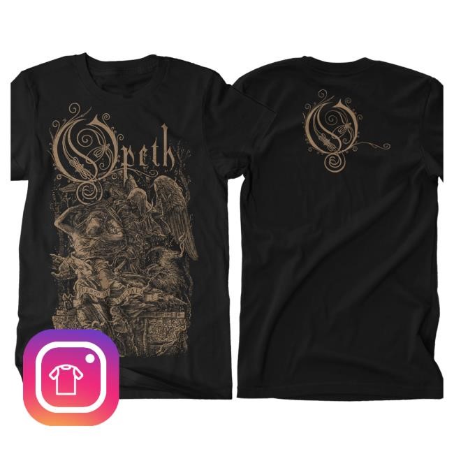 Official Opeth Merch Opeth - 'Demon Of The Fall' Popover Shirt