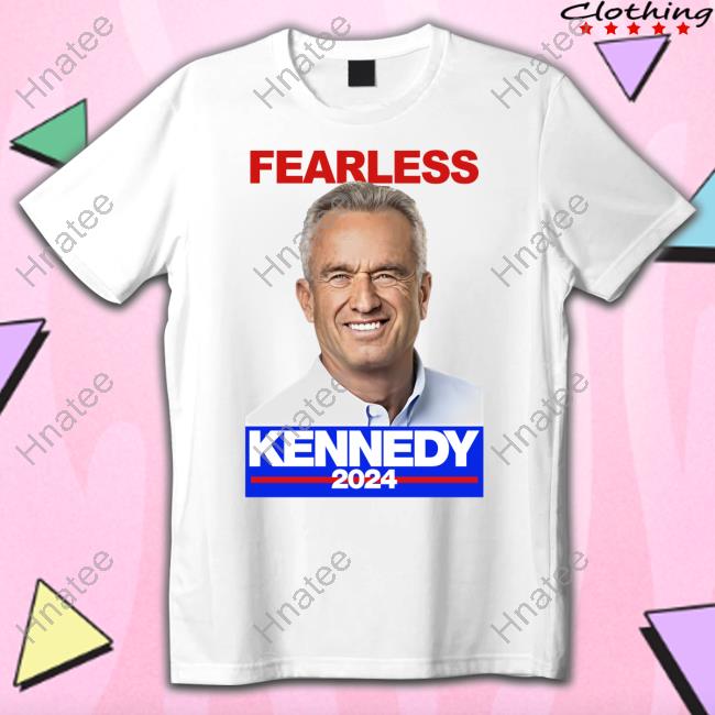 Official Kennedy 2024 Merch Fearless Short Sleeve Crew T-Shirt