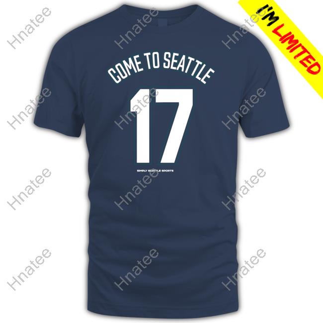 Official Simply Seattle Merch Come To Seattle 17 Shirt