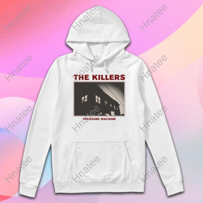 Official The Killers Music Merch Pressure Machine Photo Long Sleeve Tee Shirt