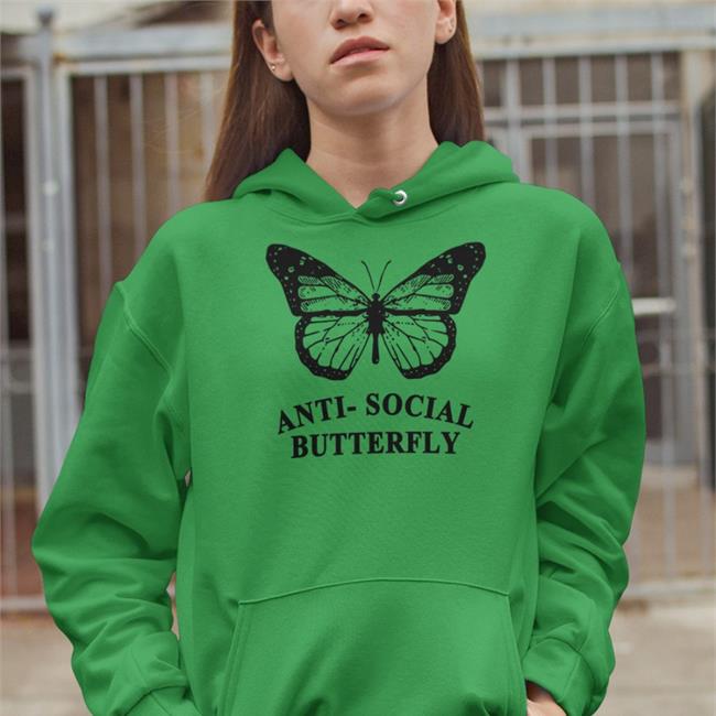 Anti Social Butterfly Tee Shirt