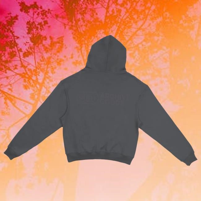 Official Smii7y Store Archive Goods Hoodie Dark Grey