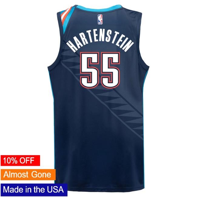 Oklahoma City Thunder 2025-26 NBA Basketball City Edition Hartenstein