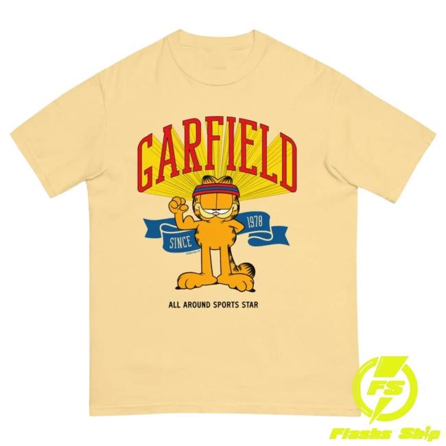 Official Paramount Merch Store Garfield Since 1978 Unisex Top Shirt Paramount Clothing Shop