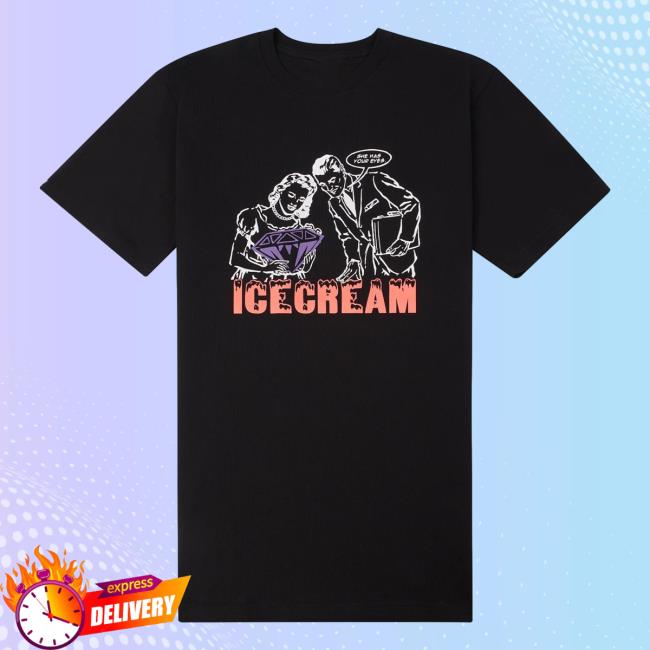 Official Ice Cream Capsule Nyc Icecream She Has Your Eyes Tees Black