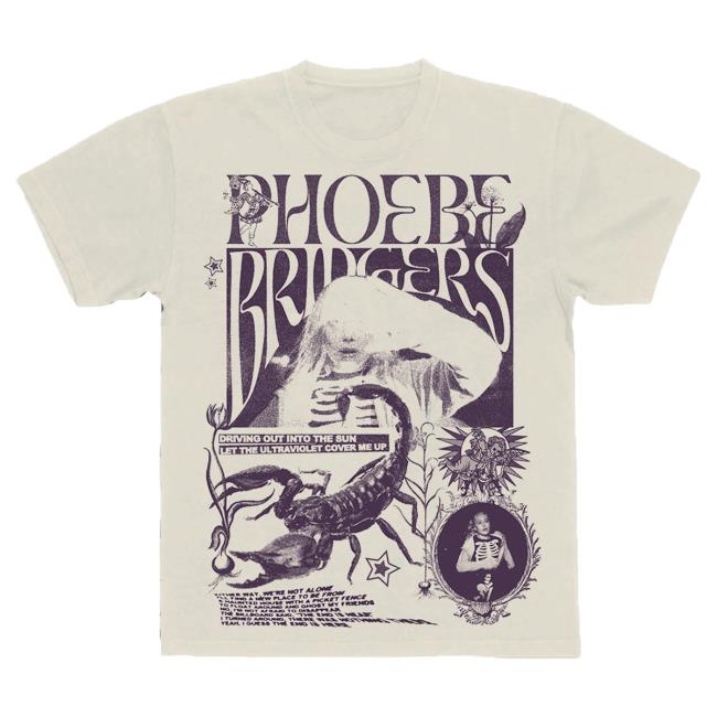 Official Phoebe Bridgers Merch Store I Know The End T-Shirt PhoebeBridgers Apparel Clothing Shop Phoebefuckingbridgers