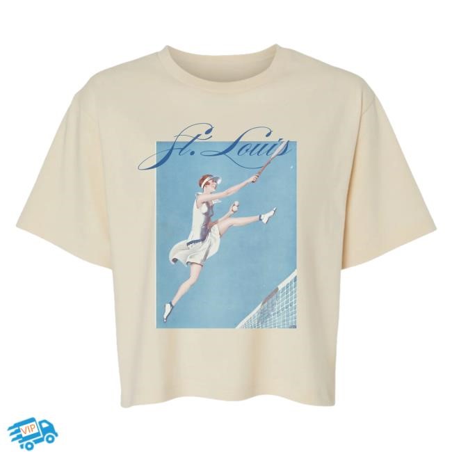 Official Vintage St. Louis Racquet Club Jersey Boxy New Shirt