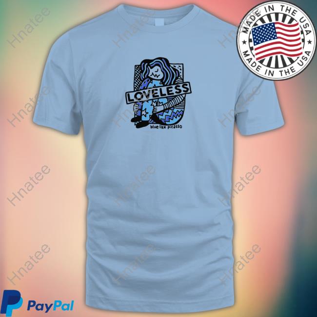 This Is Loveless Store Blue Like Picasso Tee