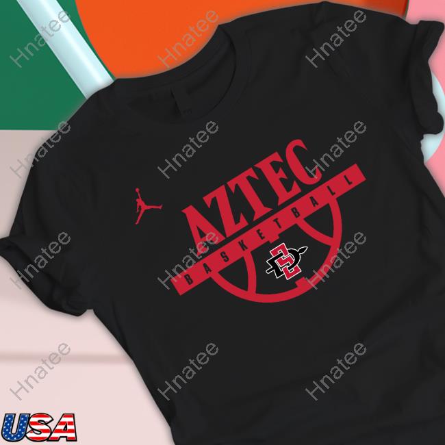 Official Ncaa Shop San Diego State Aztecs Basketball T Shirt