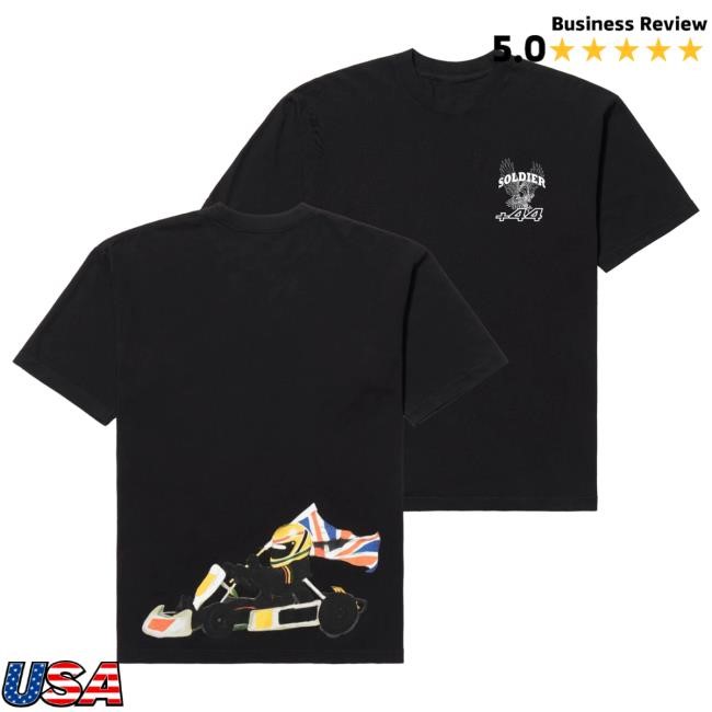 Soldier Racer Tee Shirt – Plus 44