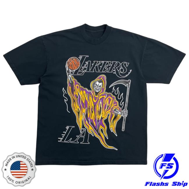 Official Shop Demand Warren Lotus Los Angeles Lakers Hot Shirt
