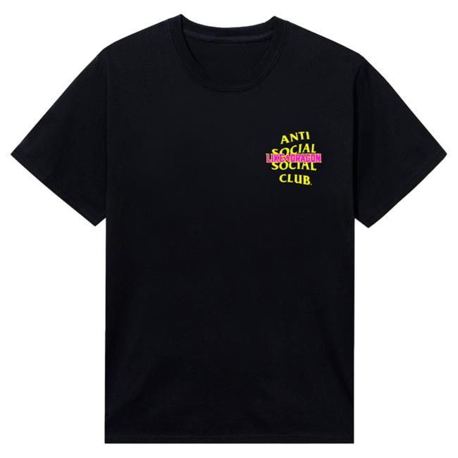 Official Yakuzafan ASSC x Like a Dragon T-Shirt Black