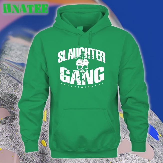 Limited Edition Slaughter Gang Entertainment Distressed Hoodie