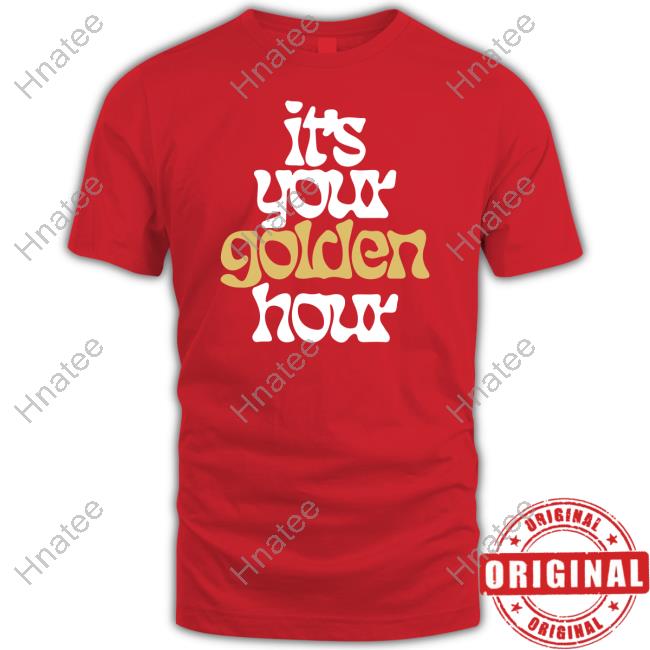 It's Your Golden Hour Shimmer Long Sleeve