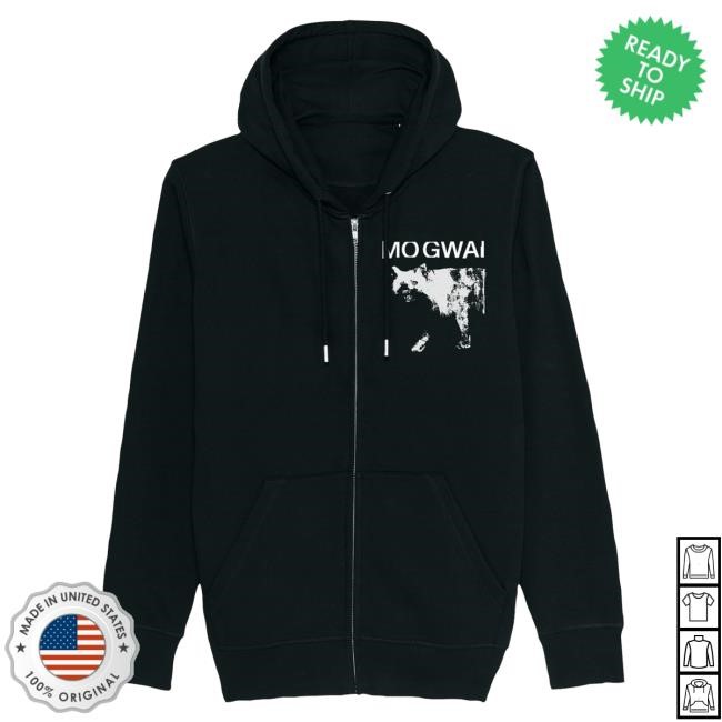 Mogwai As The Love Continues | Navy Zip Hoodie