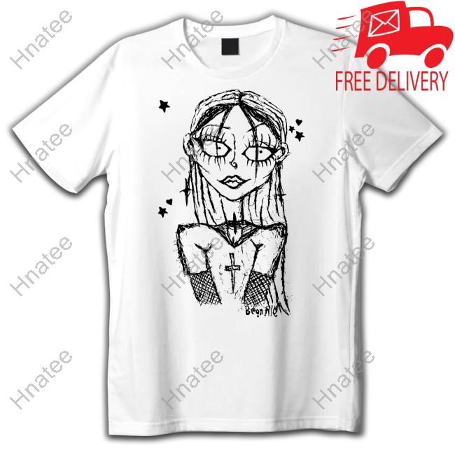 Cream Sketch Bronnie Long Sleeve Tee
