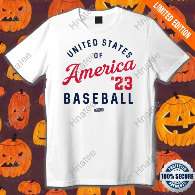 Official United States Of America Baseball Tee