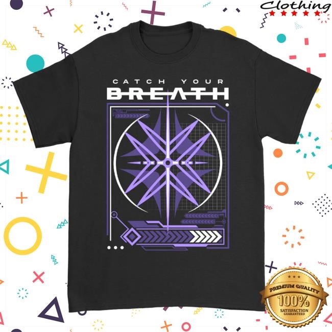Catch Your Breath Cyber Logo Tshirt (Black)