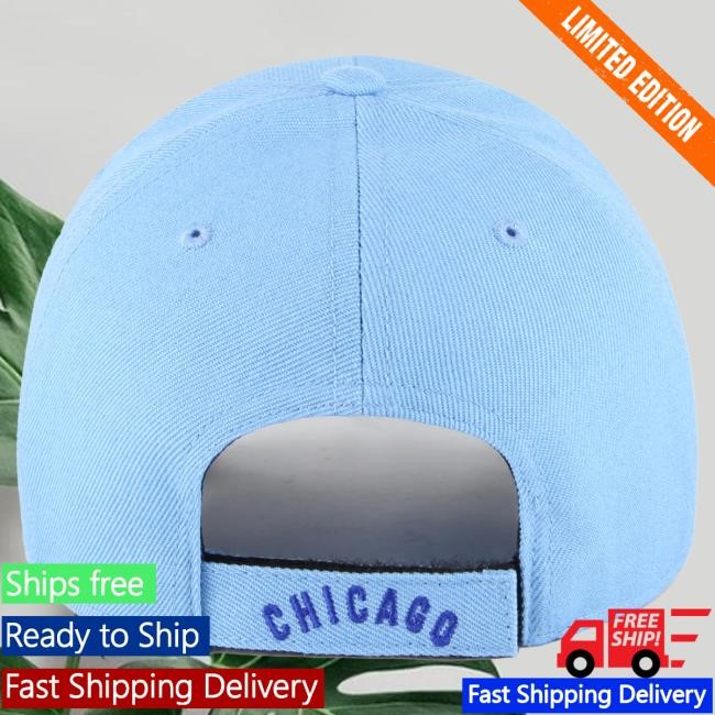 Chicago Cubs '47 Columbia Blue 1979 MVP Adjustable Hat | Buy Official Clark Street Sports