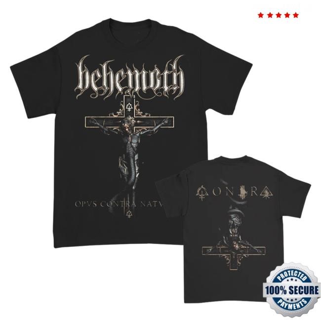 Official Behemoth Shop Store Merch Opvus Contra Natvram Cross Tee