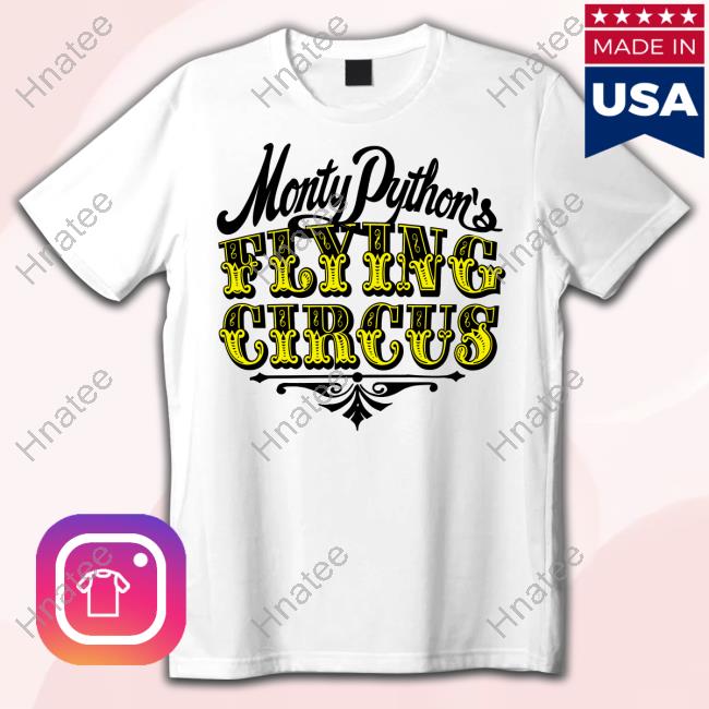 Monty Python Flying Circus Yellow Logo Shirts