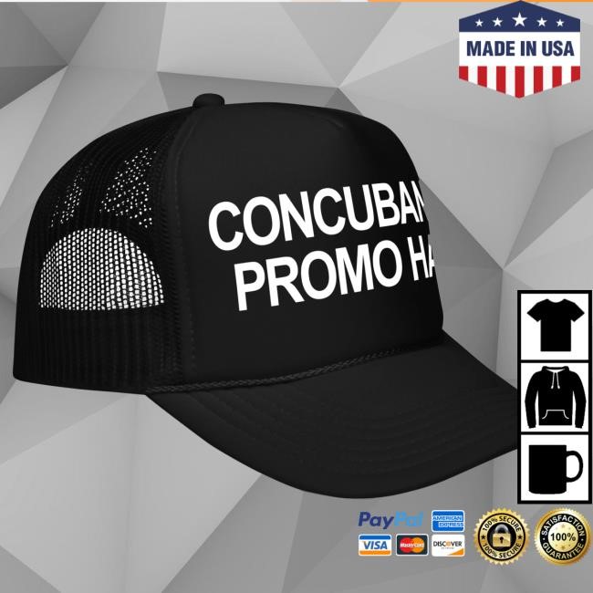 Official Isaia Huron Merch IH Concubania Promo Trucker Cap B