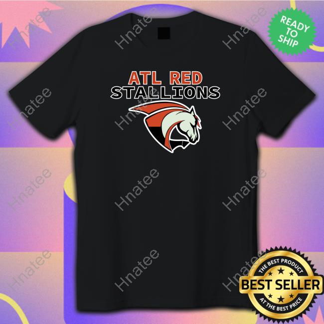 Official Atl Red Stallions Tee