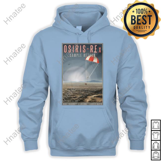 Official Nasa Merch Osiris Rex Sample Return T-Shirt