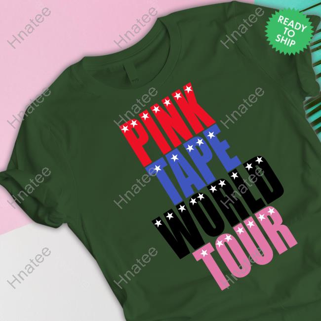 Lil Uzi Vert Pink Tape World Tour Tee Lil Uzi Vert Pink Tape World Tour Tee Shirt