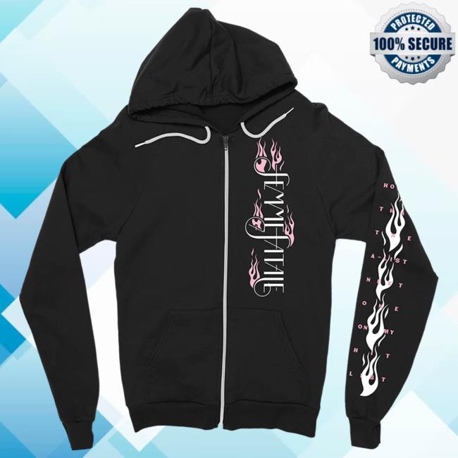 Britney Spears Femme Fatale Sleeve Hoodie