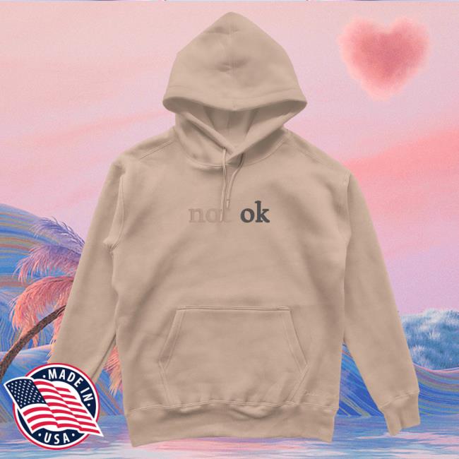 Official Dream Clothing Not Ok Soft Sweater (Sand) Dreamclothinghq