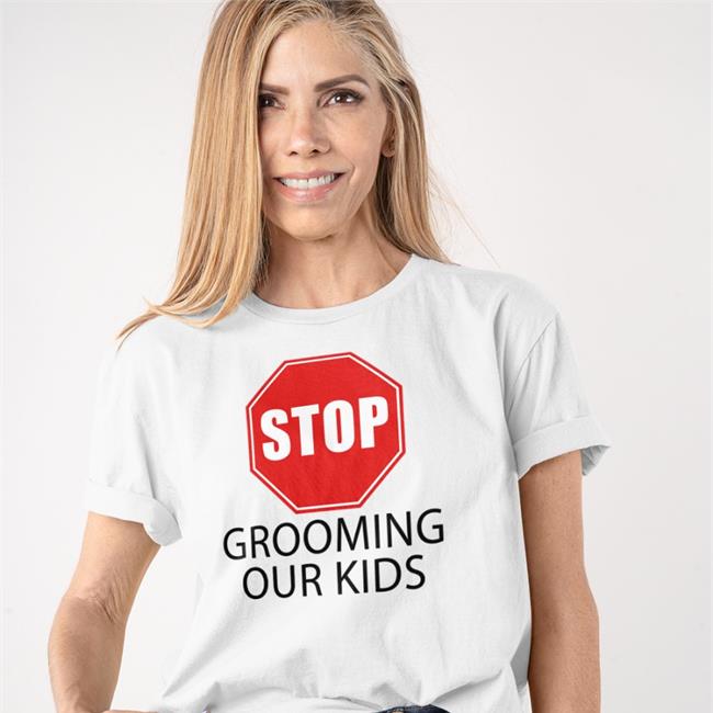 Libs Of Tiktok Merch Stop Grooming Our Kids Tee Shirt Alejandra Caraballo
