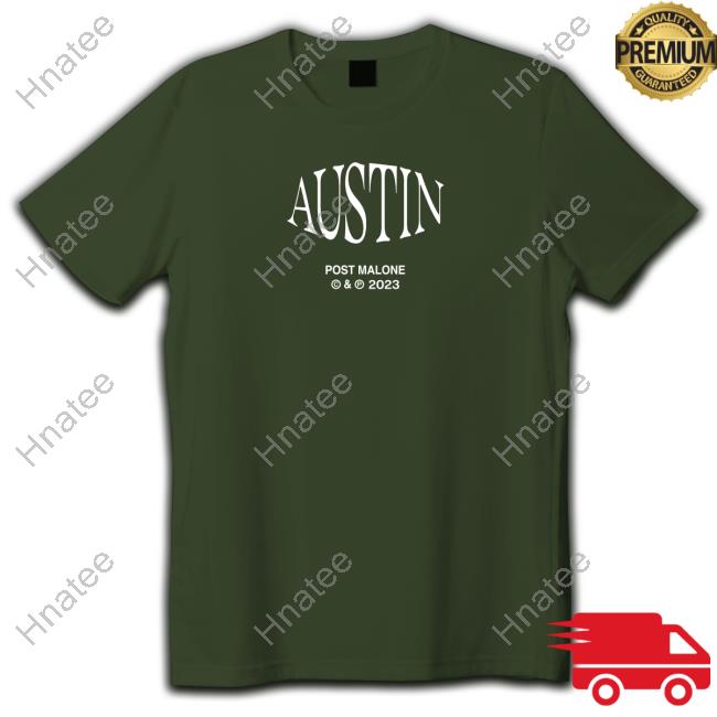 Post Malone Merch Austin Stage Shirts