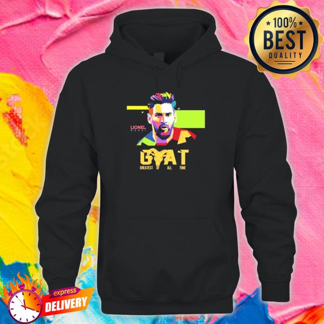 The Goat Lionel Messi Champions World Cup Qatar 2022 Tee