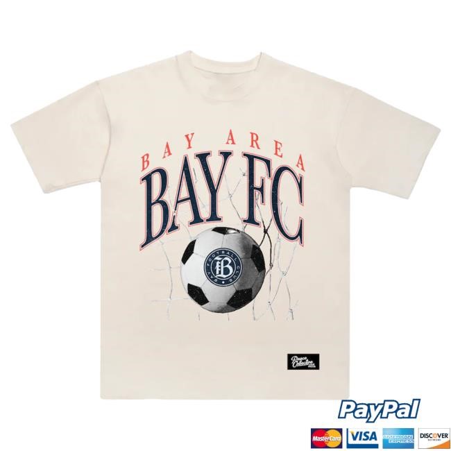 NWSL Shop Store Merch Official Unisex Bay FC Heavyweight Tee