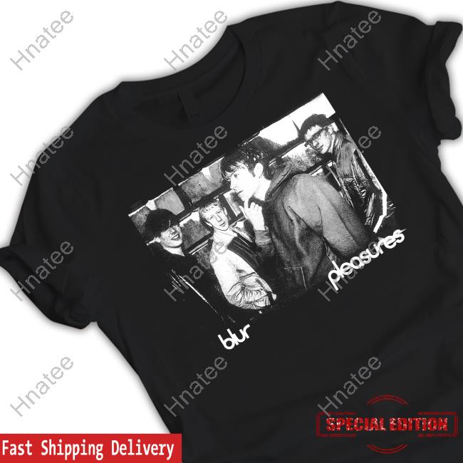 Blur X Pleasures Movin' On Tee Shirt Damon Albarn Unofficial