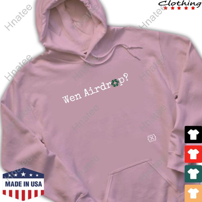 Xrpl Merch Official Casinocoin Wen Airdrop Hoodie