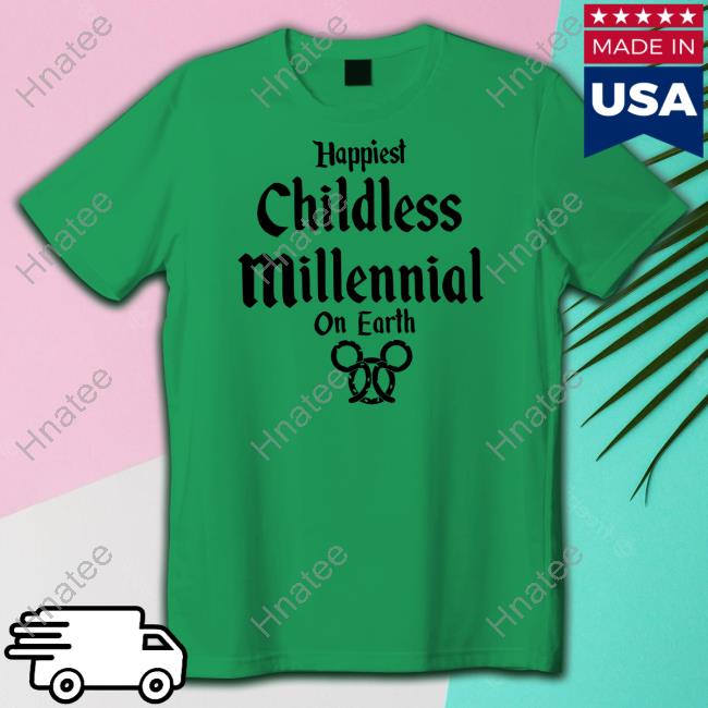 Official Happiest Childless Milennial On Earth Hoodie