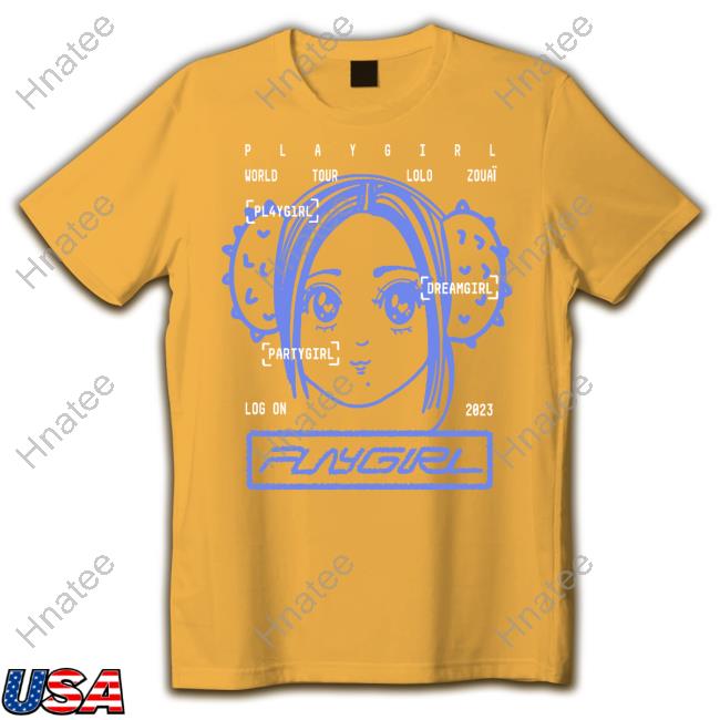 Official Lolo Zouai Playgirl Anime Funny Shirt