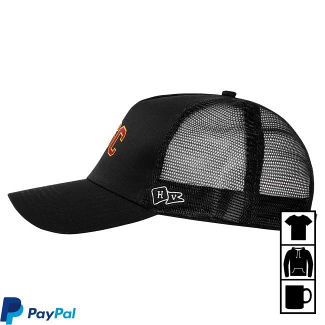 USC Trojans Unisex Hype and Vice BlackTrucker Hat USC Bookstores Officical
