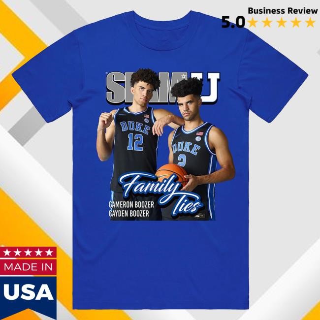 Official Slam Goods SLAM Cover Shirt - Cameron & Cayden Boozer (SLAMU 10)